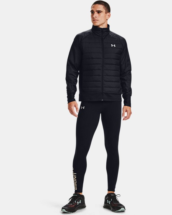 Men's UA Storm Run Insulate Hybrid Jacket, Black, pdpMainDesktop image number 1